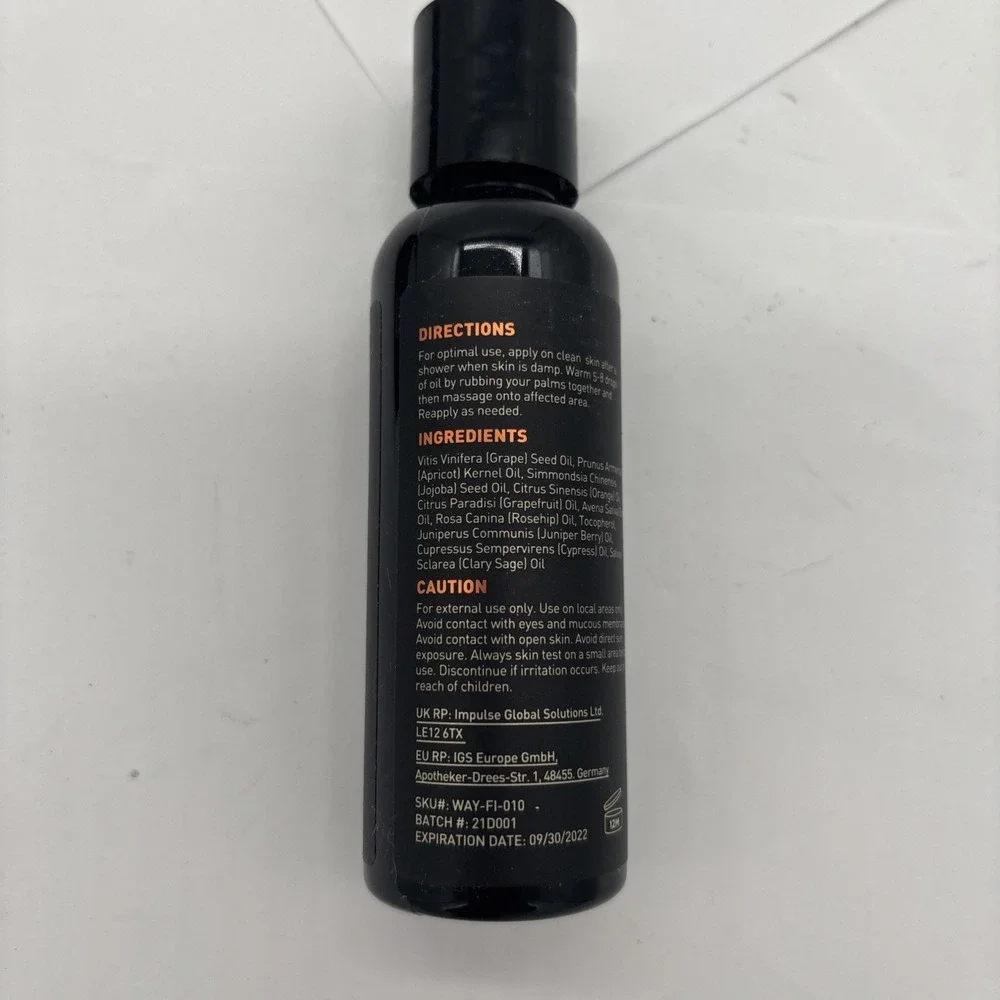 Slim Deep Toning Oil 100% Natural 2 oz New with Box